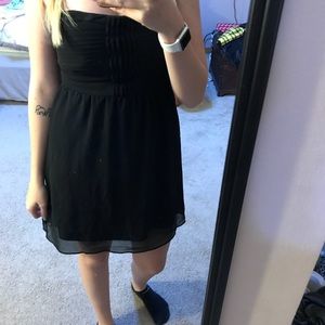 Black formal dress